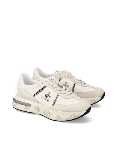 Cassie Var 7682 sneakers in leather, faux leather, and fabric PREMIATA | CASSIE VAR7682